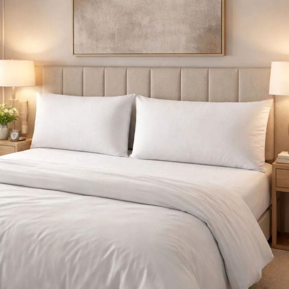 PACK DE 2 ALMOHADAS KING SIZE.