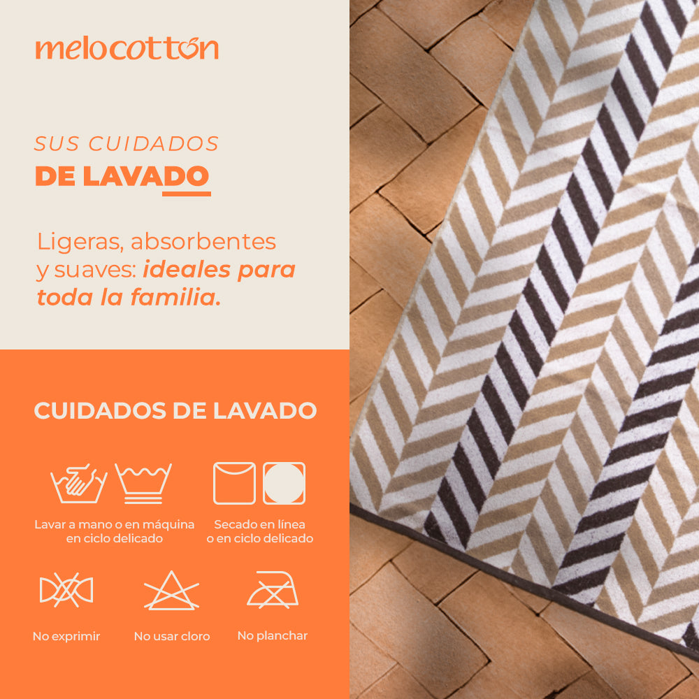 TOALLA BAÑO COMPLETO JACQUARD.