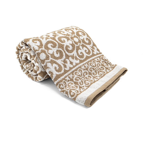 TOALLA MEDIO BAÑO JACQUARD.