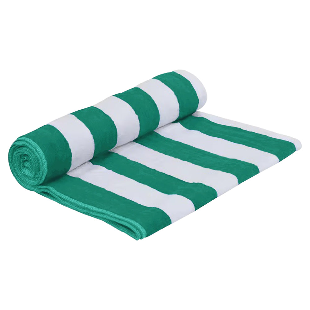 TOALLA EXTRA GRANDE RAYADA MICROFIBRA.